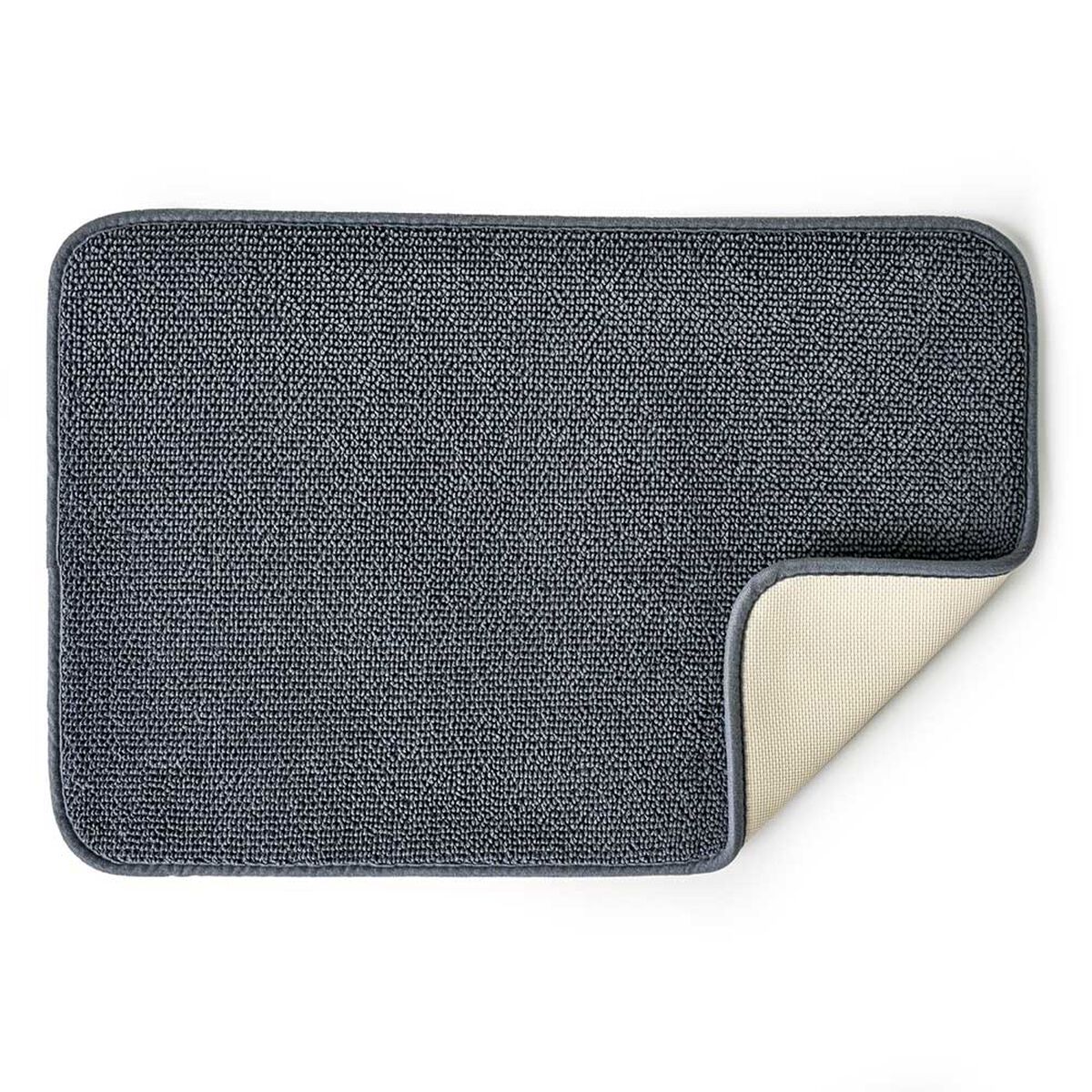 Piso de Baño American Family Chenille 60 x 40 cm. Gris