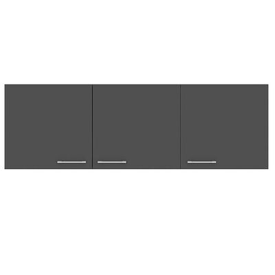 Mueble de Cocina Aereo Vekkahome Opie Gris