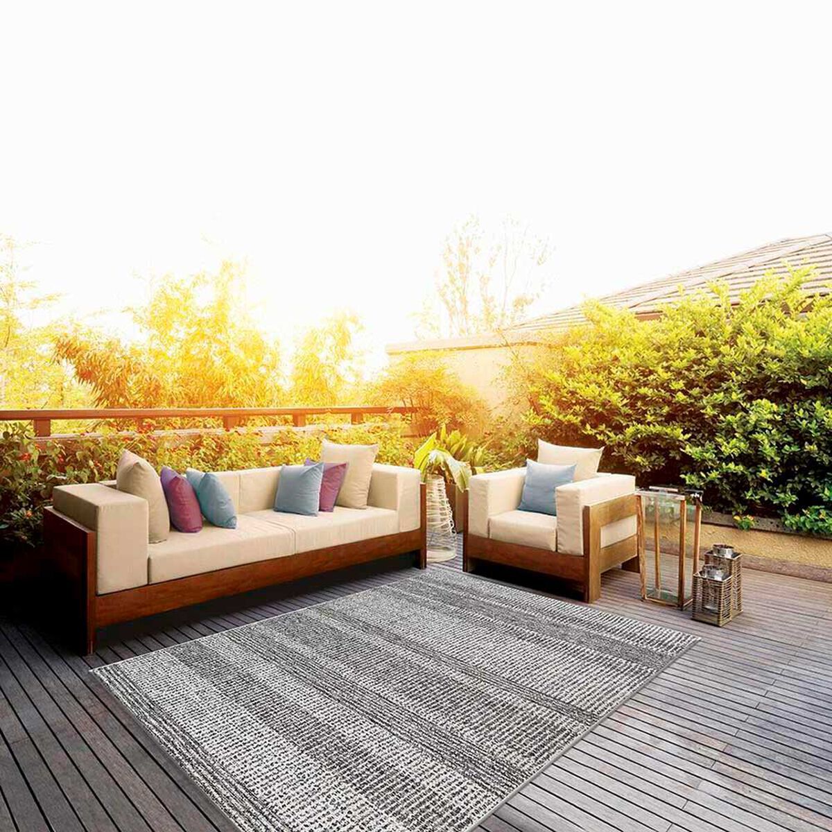 Alfombra Idetex Urban Gris 240 x 340 cm