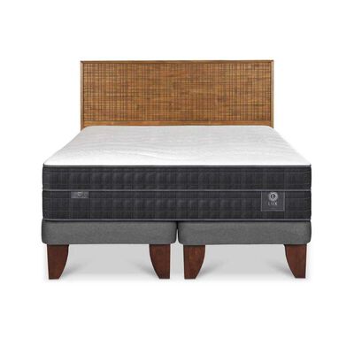 Imagen 1 del producto Cama Europea CIC King Lux + 1 Respaldo Adria