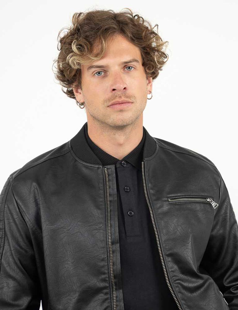 Chaqueta Ecocuero Hombre Zibel