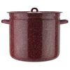 Batería de Cocina Acero Vitrificado Fantuzzi Fundo Rojo 5 Piezas