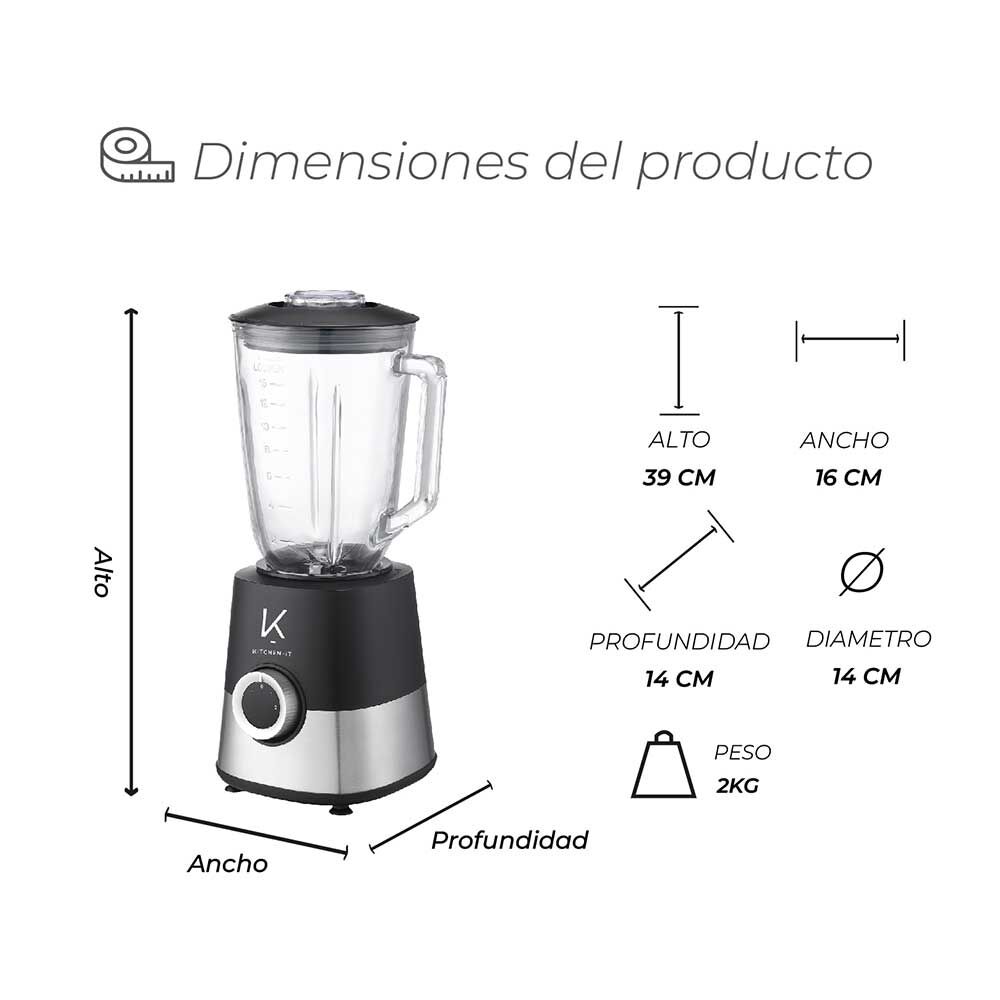 Kitchen-It Power Pro Negro, foto 7