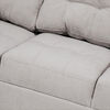 Seccional Esquinero Muebles MPR Array&aacute;n 5 Cuerpos Gris