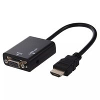 Cable HDMI a VGA + Audio