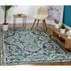 Alfombra Modalfo Kashan King 153 x 213 cm Azul