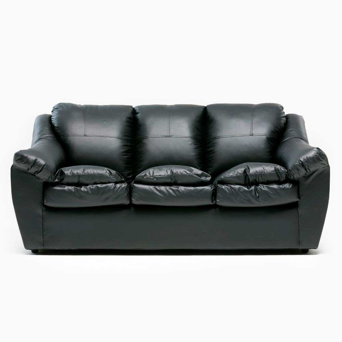 Sof&aacute; Cabsur Galicia 3 Cuerpos PU Negro