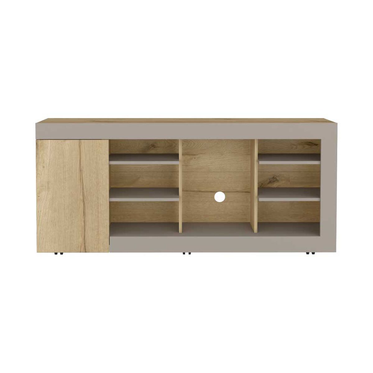 Rack TV TuHome Solaris Hasta 65" Duna Taupe
