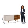 Rack Di Poretti Aldan 55" Blanco