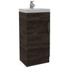 Combo Espejo + Mueble Lavamanos TuHome My Bath Miel Coñac