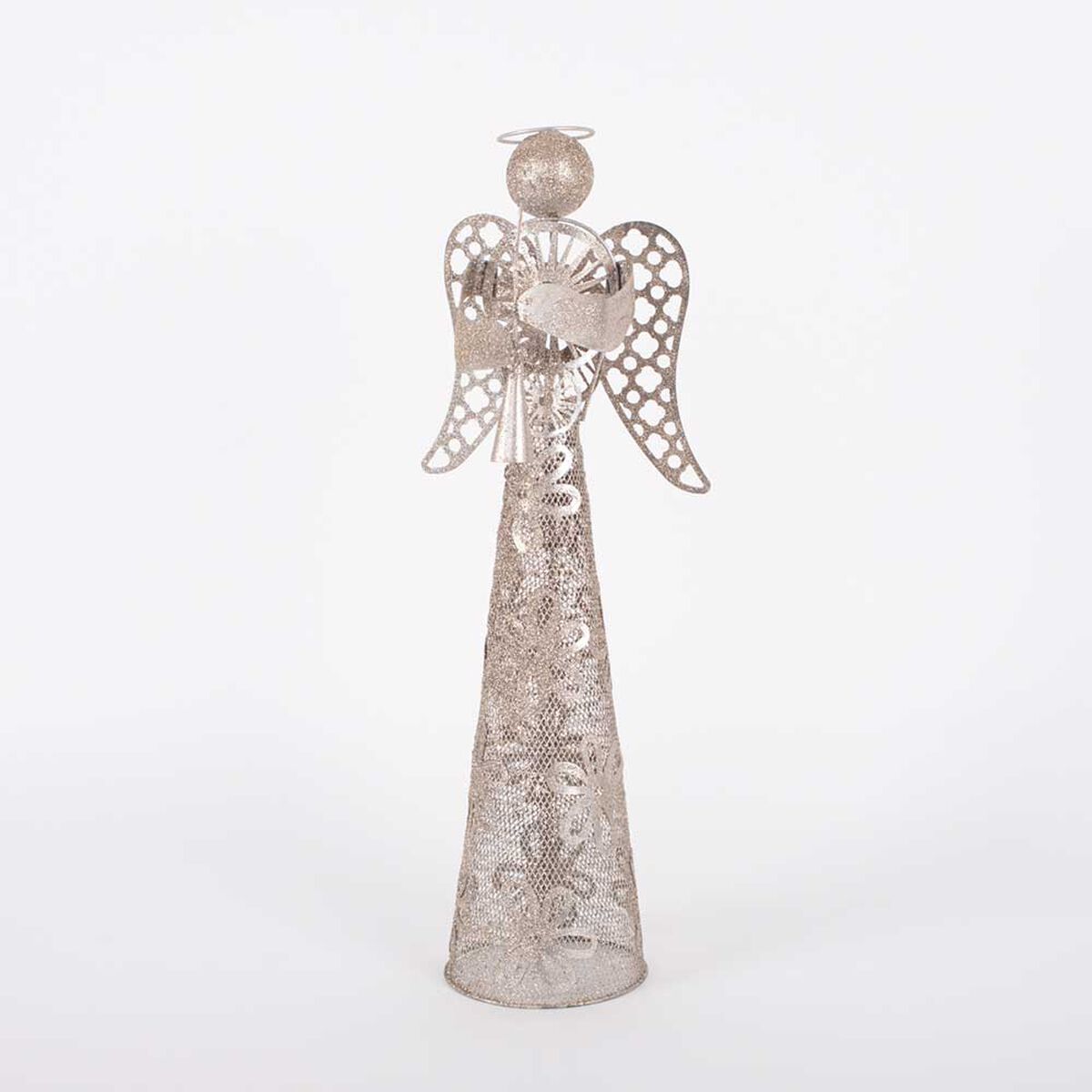Adorno Navideño Angel Casanova Dorado 50 cm