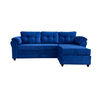 Seccional Muebles MPR Queen 4 Cuerpos Azul