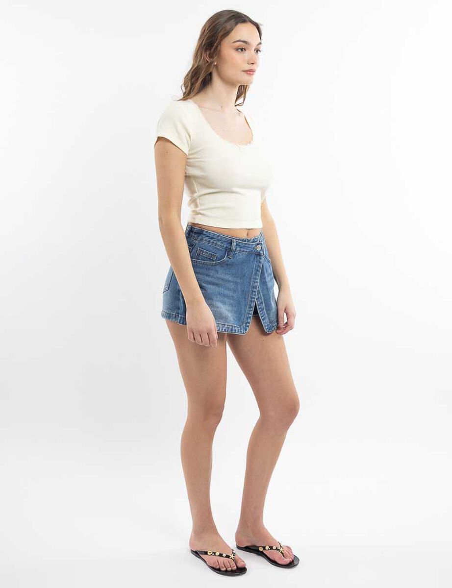 Polera Manga Corta Mujer Icono