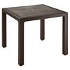 Mesa de Terraza Rimax Eterna Wengue