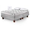 Juegos de Dormitorio Cama Europea Cannon Hybrid Cloud 2 Plazas + 2 Almohadas + 1 Cubrecolchón