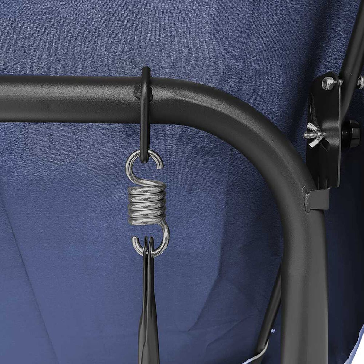 Sillón Columpio para Terraza Casanova 3 Cuerpos Azul Blanco