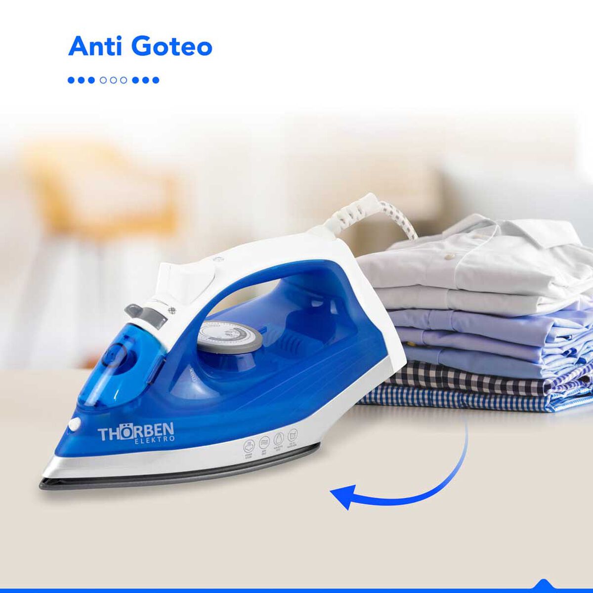 Plancha a vapor Thorben Thor Steam Glide 1100W