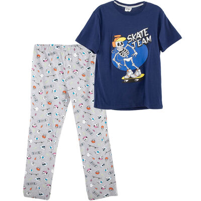 Pijama Manga Corta de Algodón Niño Cutback