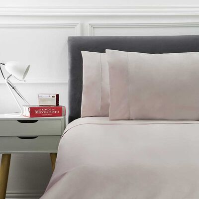 Imagen 1 del producto Juego de Sábanas Liso Dreams 180 Hilos King Mauve