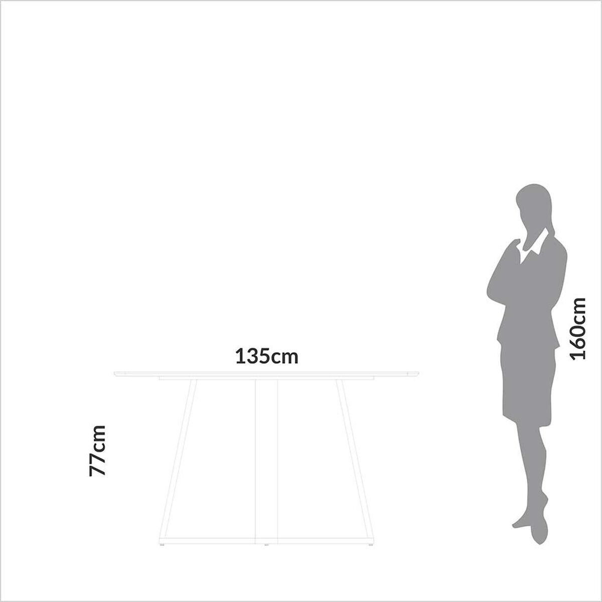 Comedor Decocasa Tm86 4 Sillas Off White Castaño