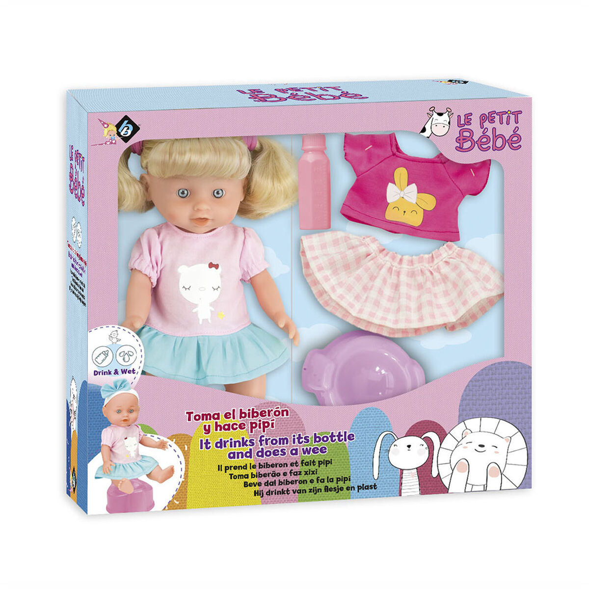 Muñeca Didáctica con Accesorios Loko Toys