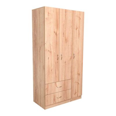 Imagen 1 del producto Closet Tuhome Austral 2 Cajones 3 Puertas Duna-Blanco