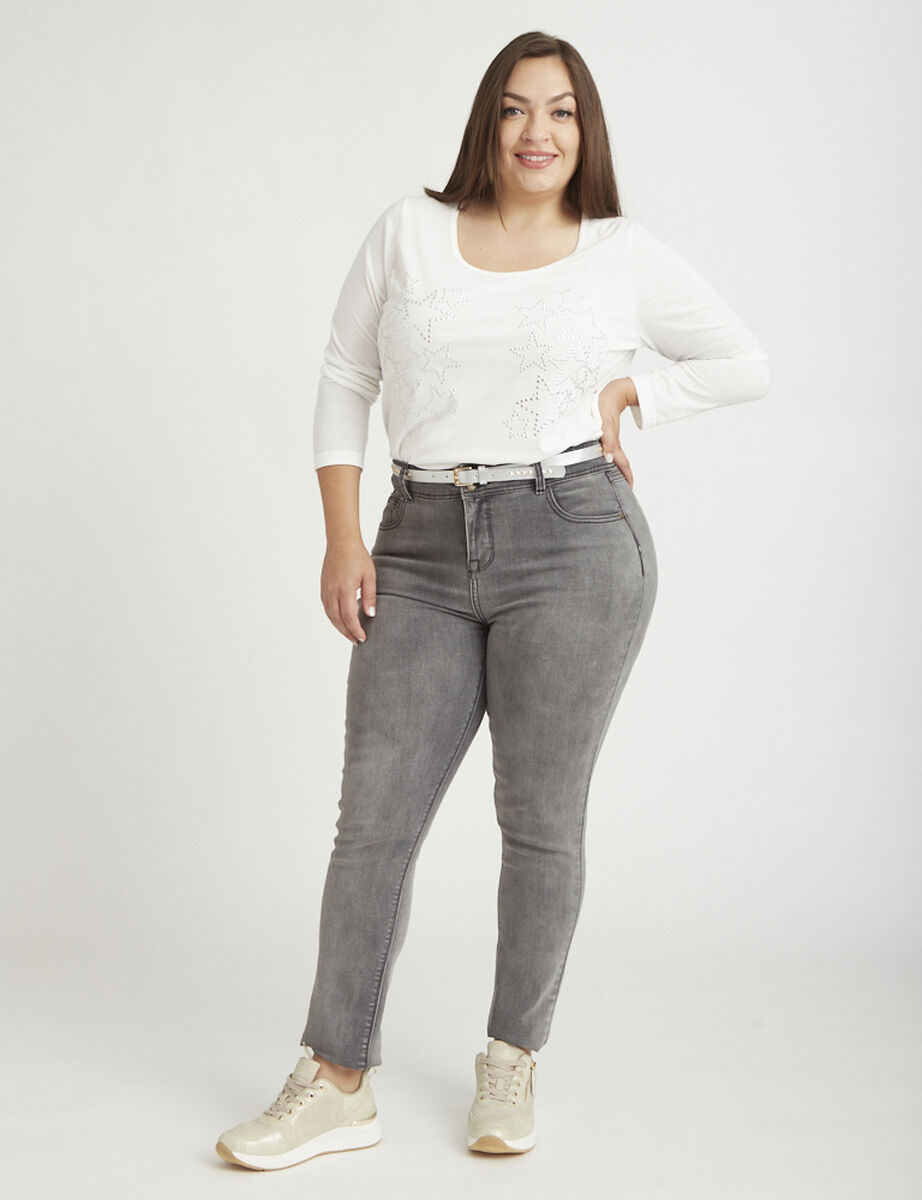Jeans Recto Mujer Extralindas