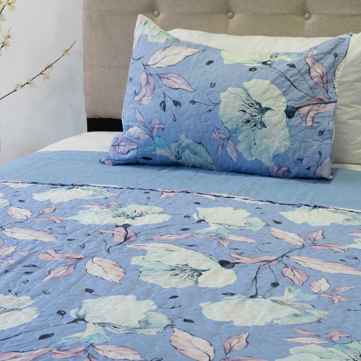 Quilt Doral 1,5 Plazas Origins D12 Dise&ntilde;os