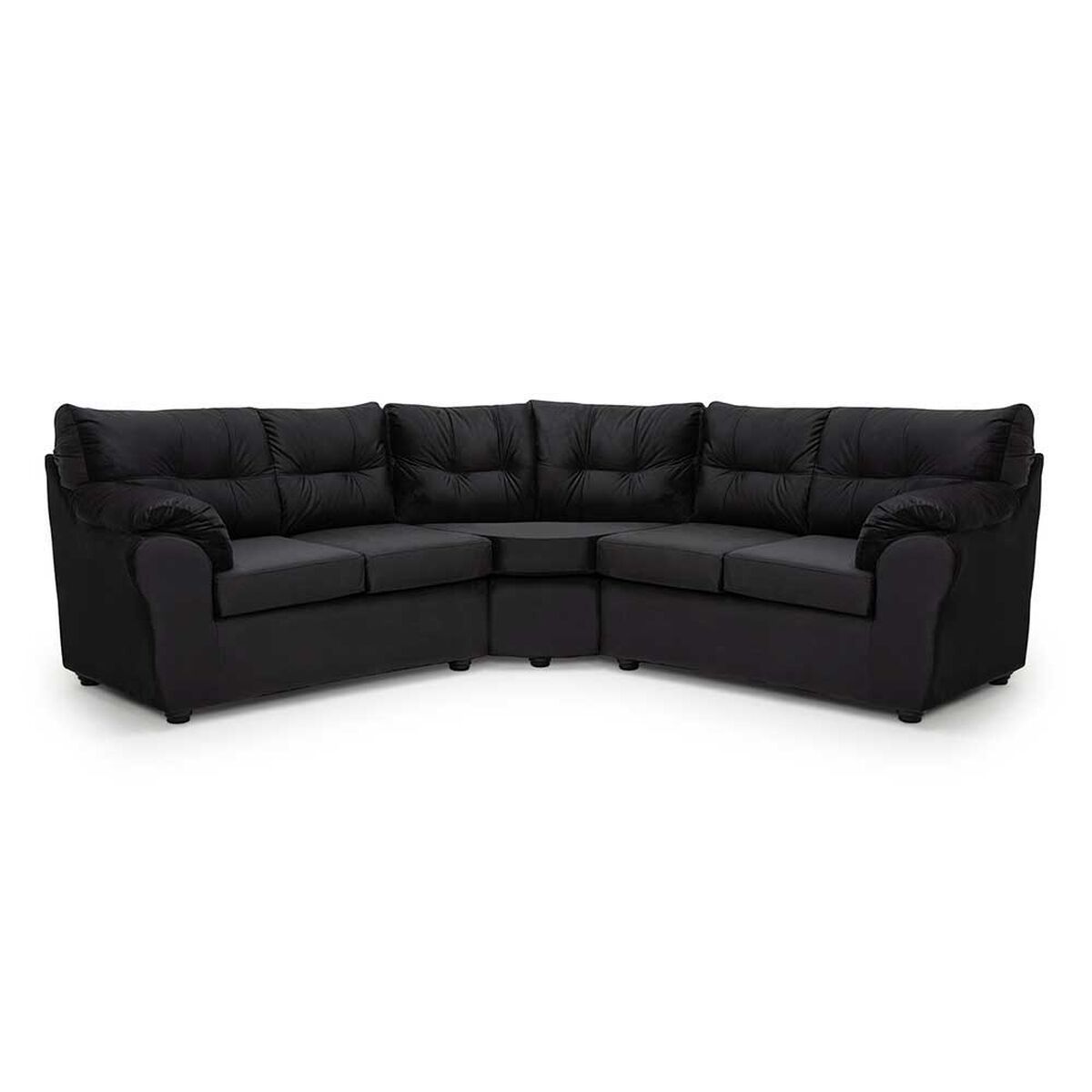 Sofá Seccional Muebles MPR Alerce 5 Negro