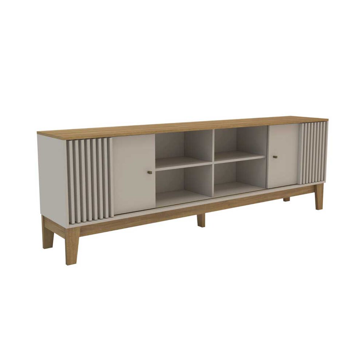 Rack Exit Florencia Hasta 79" Nogal-Beige