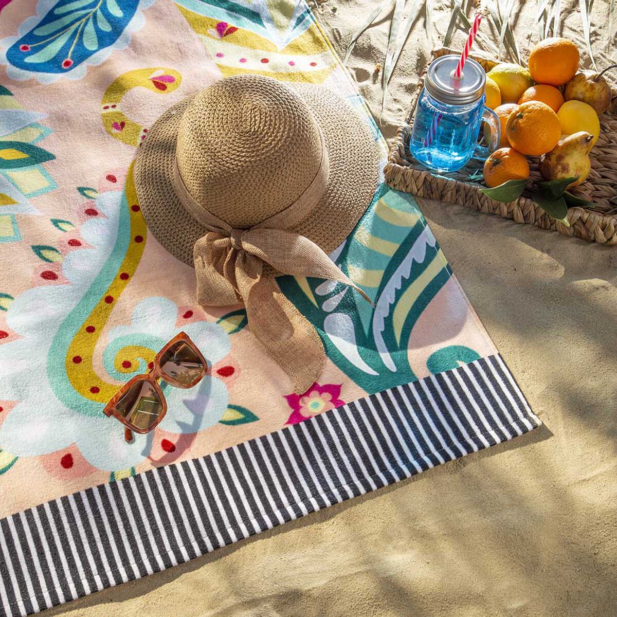 Toalla de Playa Velour Casanova Uma 75 x 150 cm