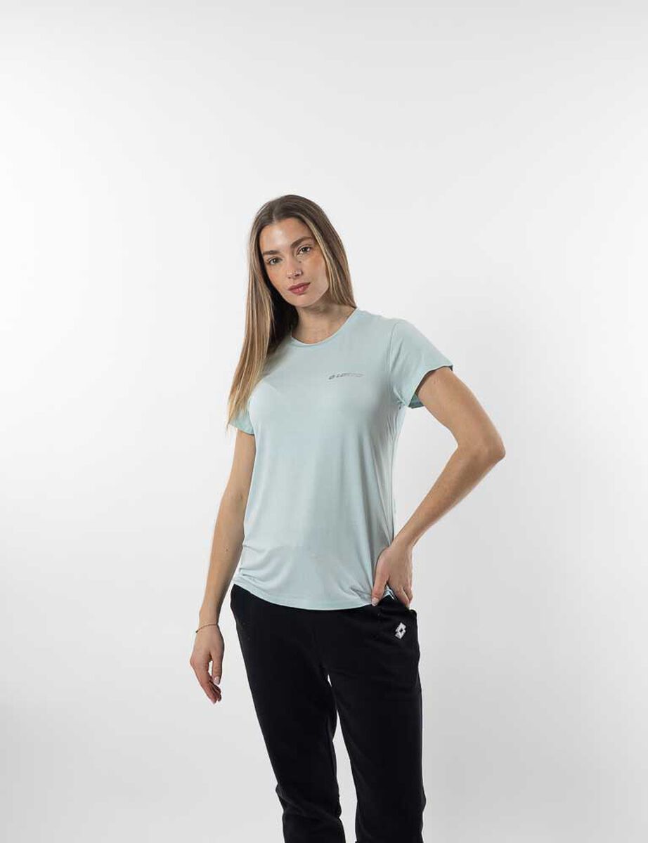 Polera Deportiva Manga Corta Mujer Lotto