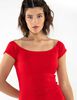 Vestido Corto Manga Corta Mujer Icono