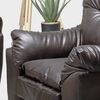 Juego de Living Almore Belén Sofá 3 Cuerpos + Dos Sillones 1 Cuerpo Café
