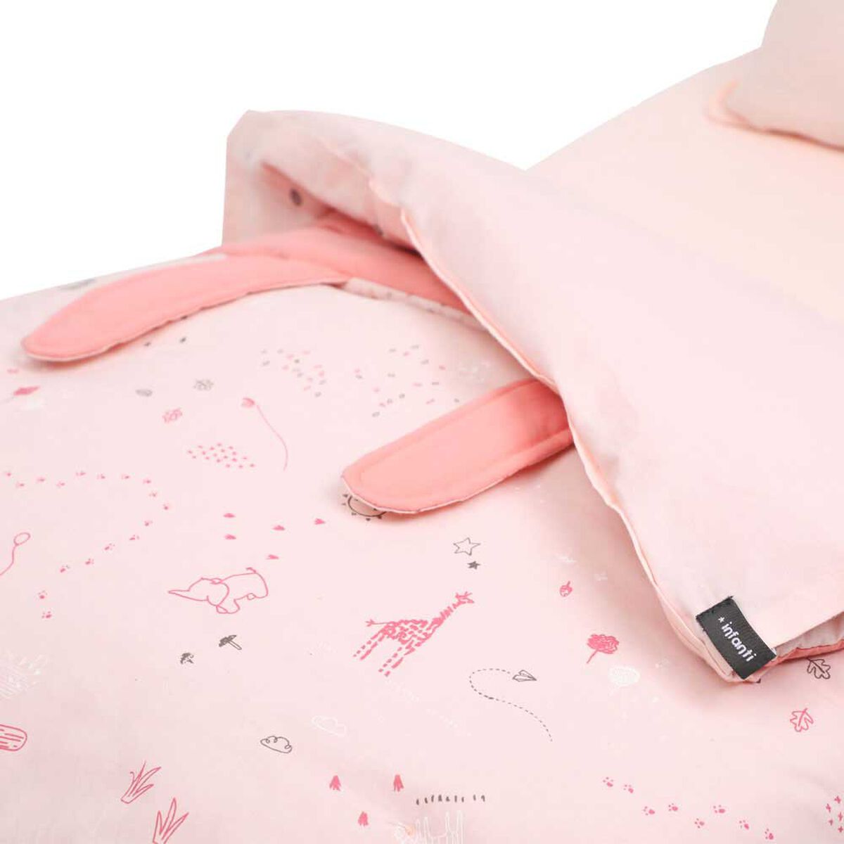 Set Cuna Colecho Rosado Infanti