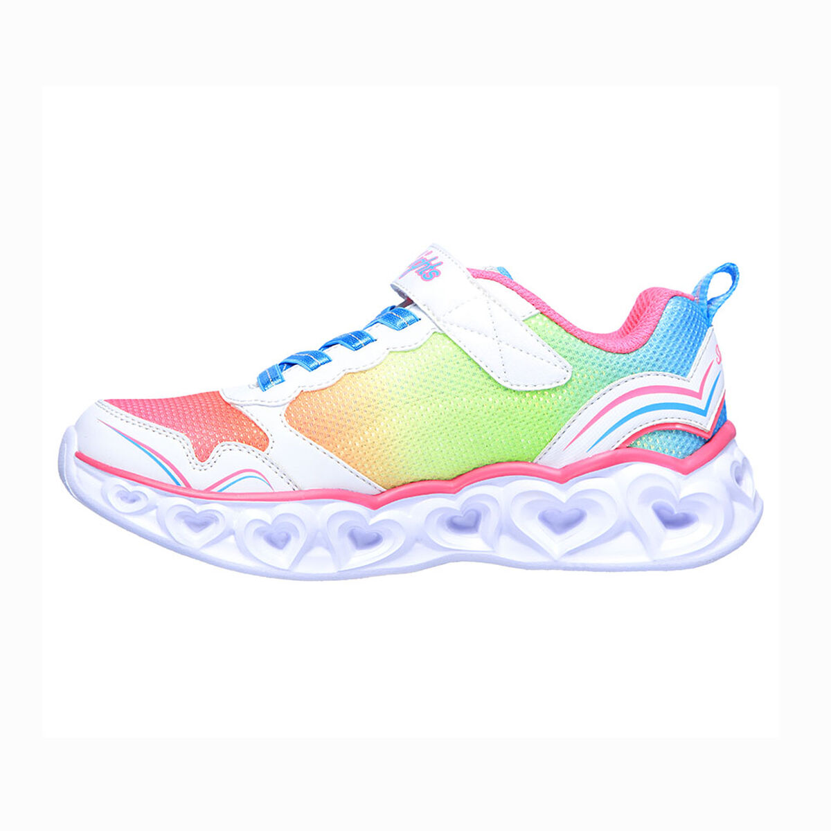 Zapatilla Con Luces Niña Skechers Heart - Love Spark