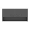Mueble de Cocina Superior Vekkahome Evandro Gris
