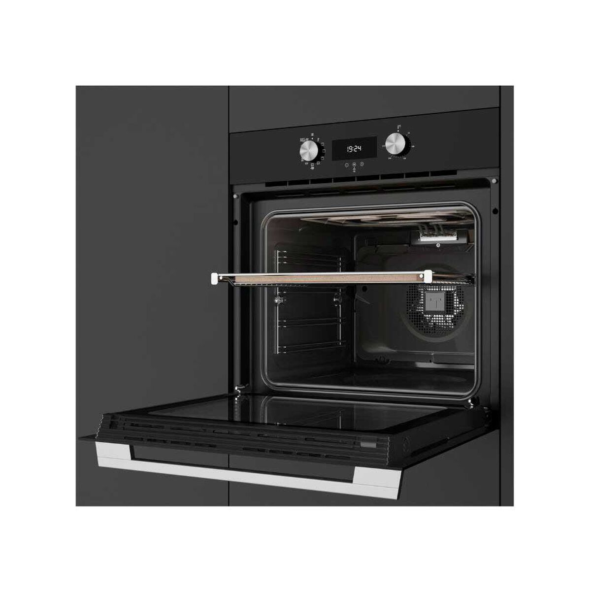 Horno Empotrable Eléctrico Teka HLB 8510 Pizza 62 lts.