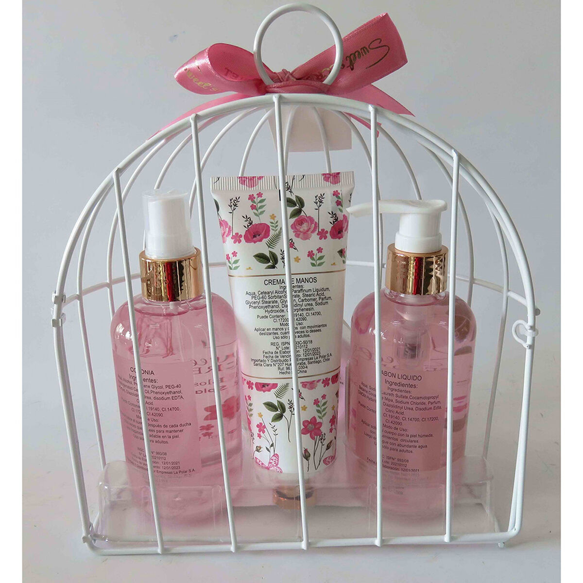 Bath Set Jaula Sweet Secret