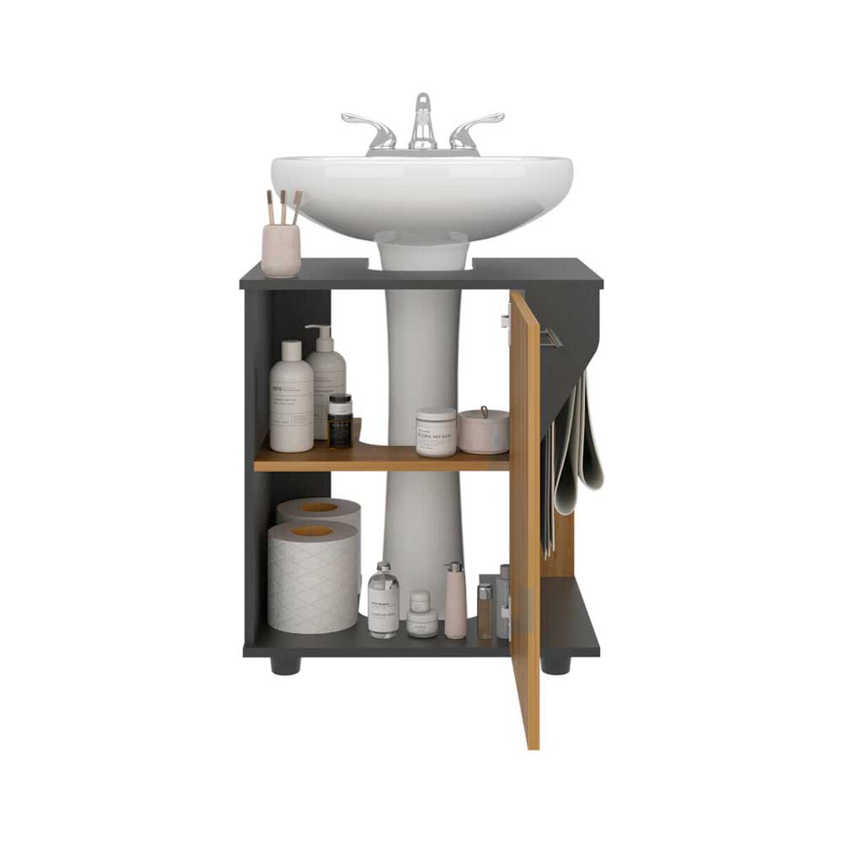 Mueble para Lavamanos Tuhome Phillips Wengue Fresno Europeo