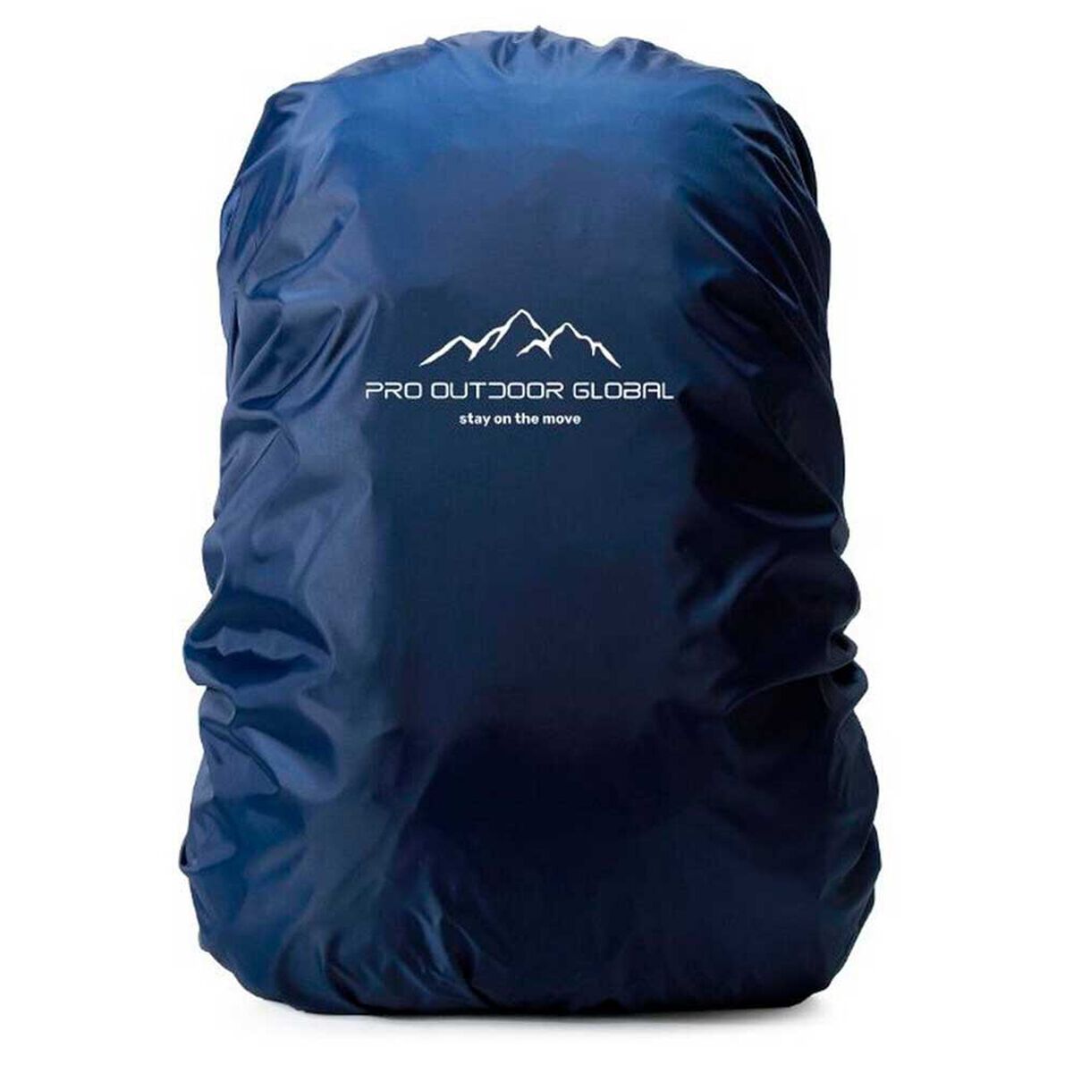 Cubre Mochila Contra Agua Impermeable Funda 45Lts Azul Pro Outdoor