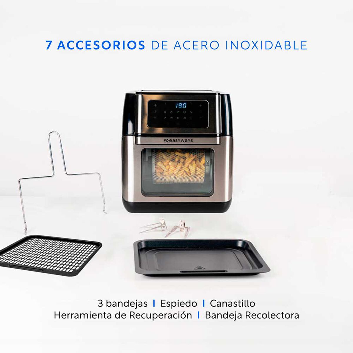 Freidora de Aire EasyWays Air Fryer Full 10 lts.