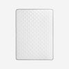 Cama Europea Rosen Base Dividida 2 Plazas New Ergo T + Respaldo Ferrera Gris + 2 Veladores