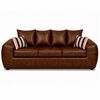 Juego de Living Elegant Detail New Houston 3-2 Cuerpos Tostado