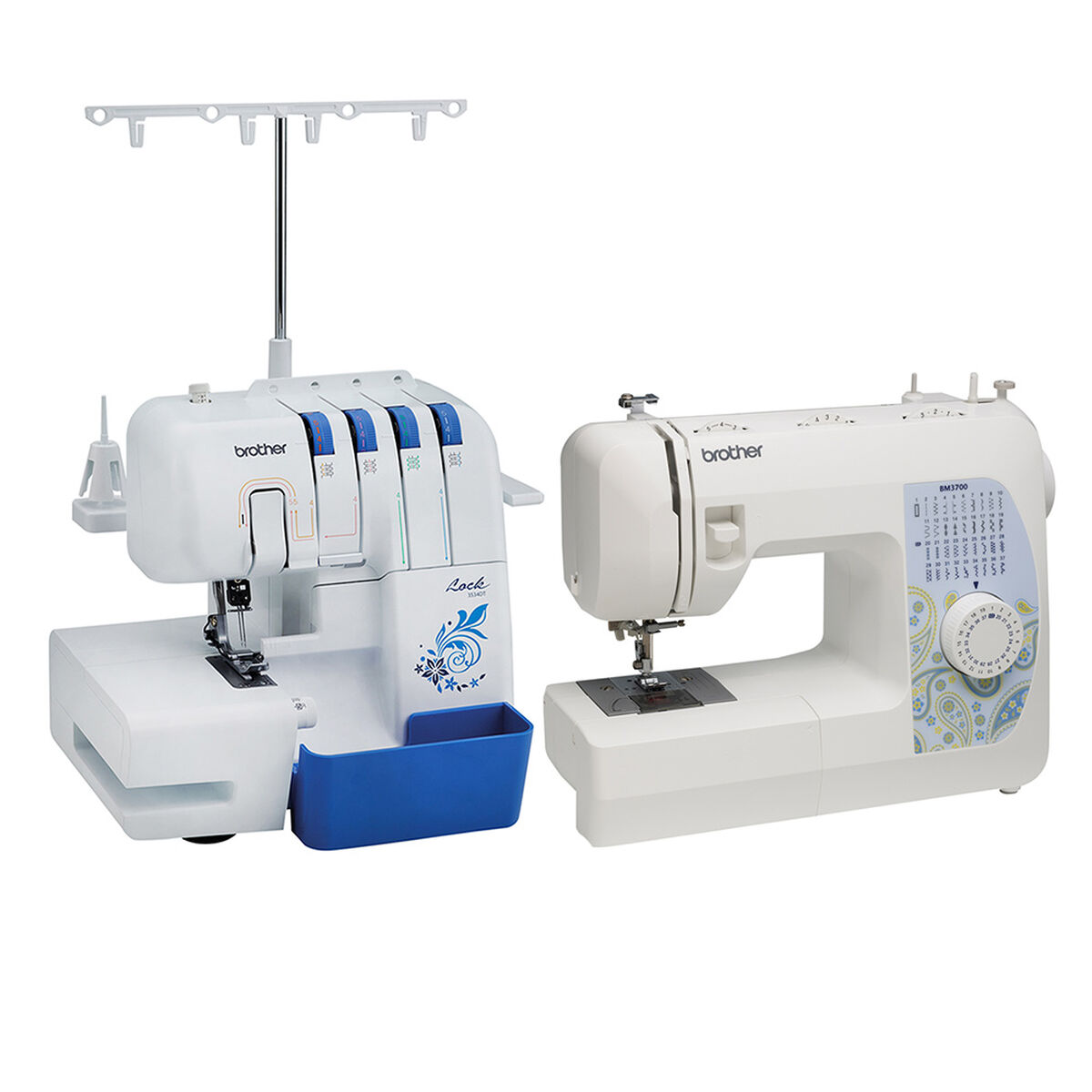 Combo Máquinas de Coser Brother Overlock 3534DT + BM3700