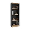 Estante TuHome Home E1 5 Repisas Wengue Fresno Europeo
