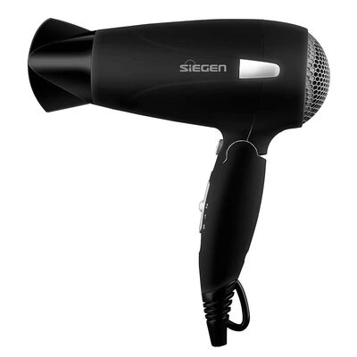 Secador de Pelo Siegen Let`s go Travel NegroSG-3012