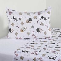 Juego de Sábanas Cannon 200 Hilos 1,5 Plazas Mystic Blanco