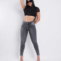 Jeans Mujer Most Wanted Gris