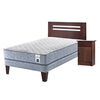 Cama Europea 1,5 Plazas Essence 3 + Set Maderas Munich